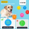 VITEVER 3.5” Squeaky Dog Toy Balls (6 Colors) Puppy Chew