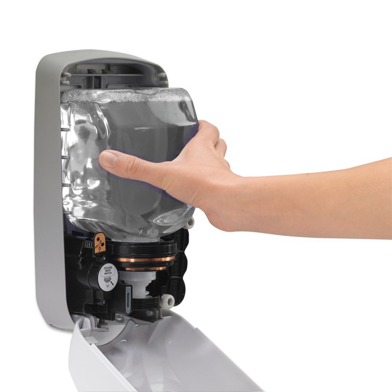 Purell TFX Touch-Free Foam Hand Sanitizer Dispenser, White, for PURELL