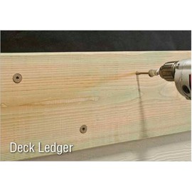 Simpson Strong Tie SDWS22400DB-RC12 0.220" x 4" Stong-Drive Structural Wood Screws with 6-Lobe Drive Head - 12 per Package