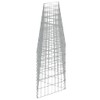 CHARMMA Gabion Wall Galvanized Steel 177.2"x11.8"x19.7"-20.4KG