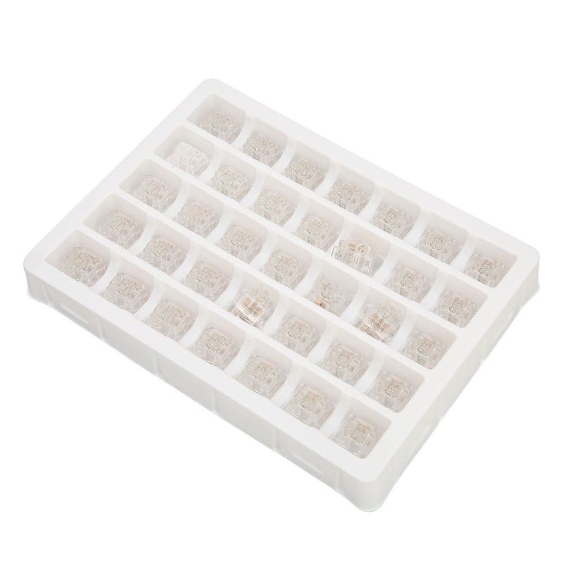 35 Pcs Mechanical Keyboard Switch Linear Dustproof Mute Long Service