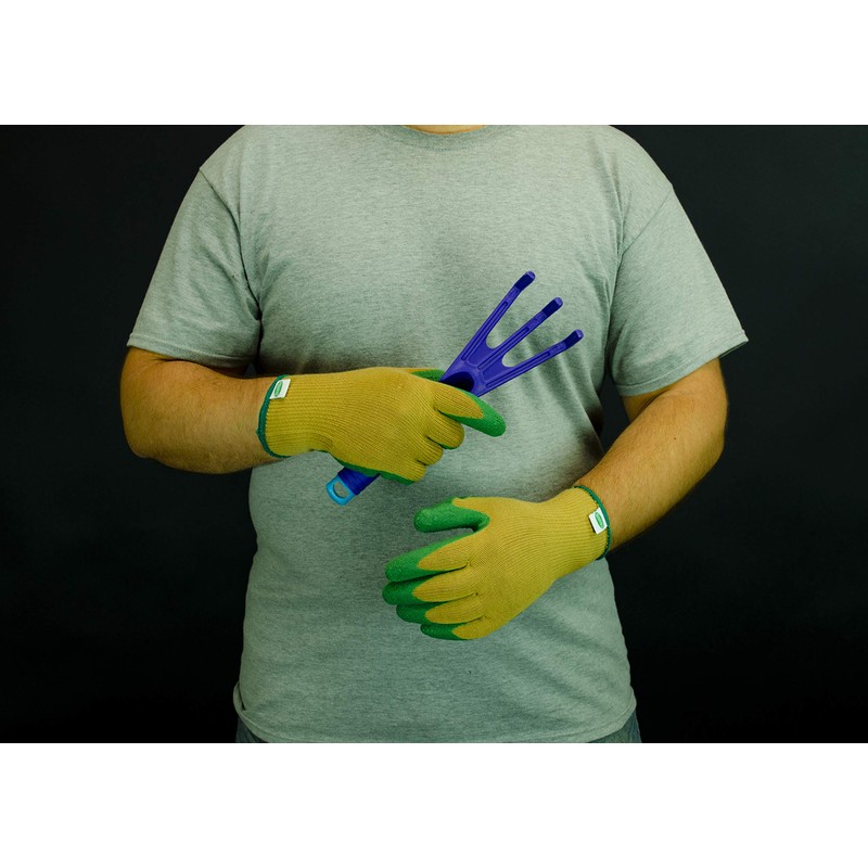 West Chester Scotts SC30500 Stretch Knit Gardening Gloves with Latex