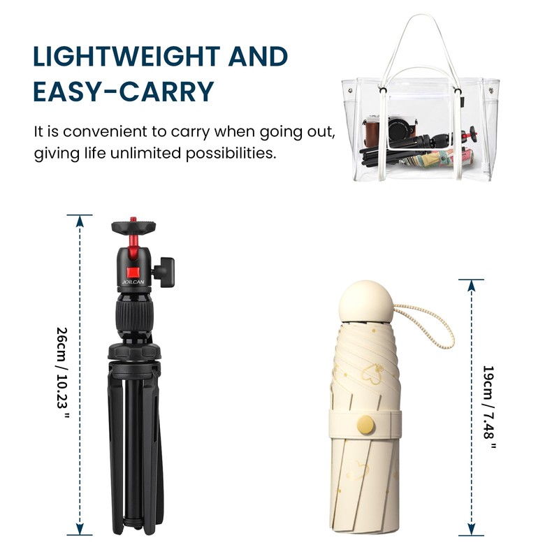 JOILCAN Mini Aluminium Alloy Tripod