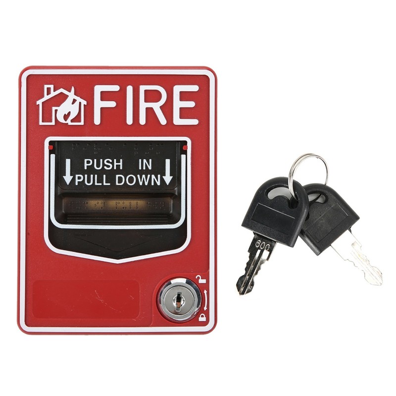 9-28VDC Manual Multiple Wire System Safety Fire Pull Station Alarm