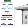 KAMPKEEPER Instant Canopy Sidewalls with 4 Pockets for Pop Up