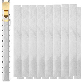 Jidyllic Flat Soapstone Holder with 18 Flat Professional Soapstone Pens for Welding Tools and Welding Markers Removable Markers