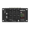 Vonyx STM-3020B 3-Channel Audio Mixer with USB/SD Card Playback, Mic