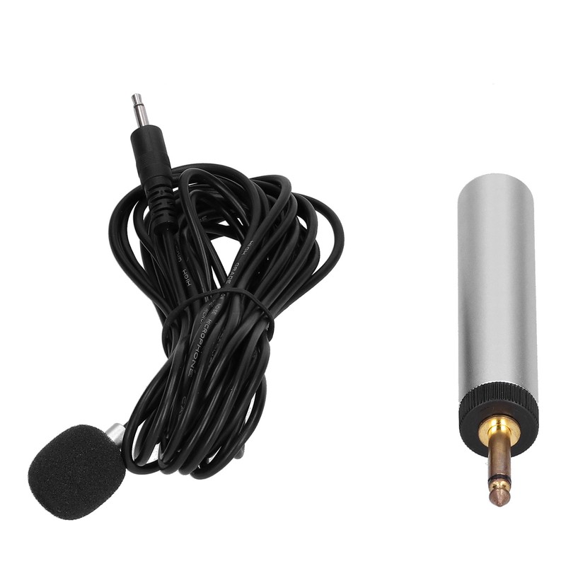 Professional Condenser Microphone Lavalier Lapel Mic Clipon Instrument Microphone for