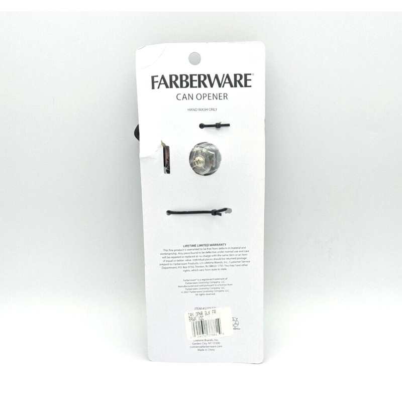 Farberware New Farberware Professional Manual Hand Can Opener, Bottle Opener,