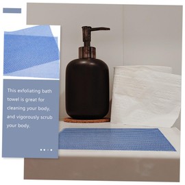 STOBAZA 2pcs African Net Pull Back Strip African Wash Net Exfoliating Back Scrubber Loofah Gloves Chinlon Sponge African Scrub Net Sponges for Cleaning Bubble Miss Shower Towel Body Nylon