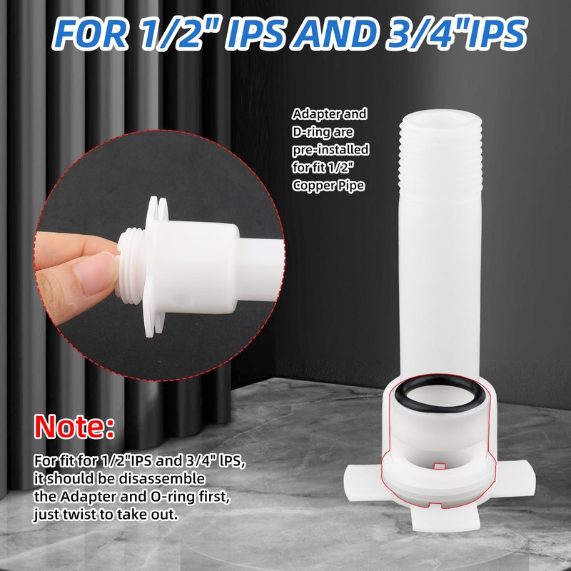 Tub Spout Diverter Repair Kit with Assembly Tool,Four in One