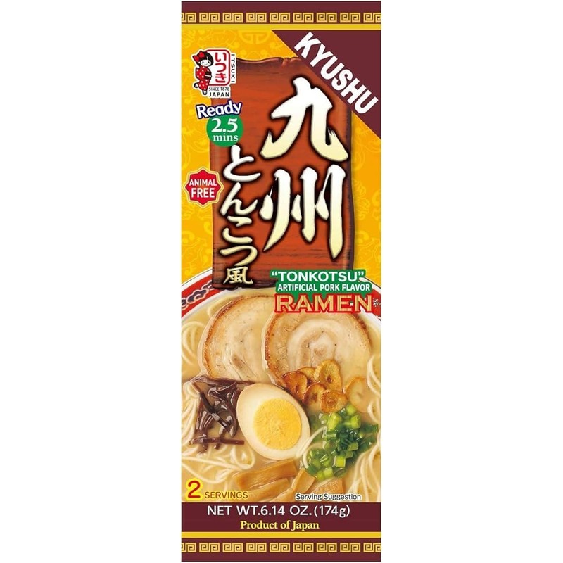 Itsuki Kyushu Tonkotsu Pork Flavor Ramen | 2 Packs (4