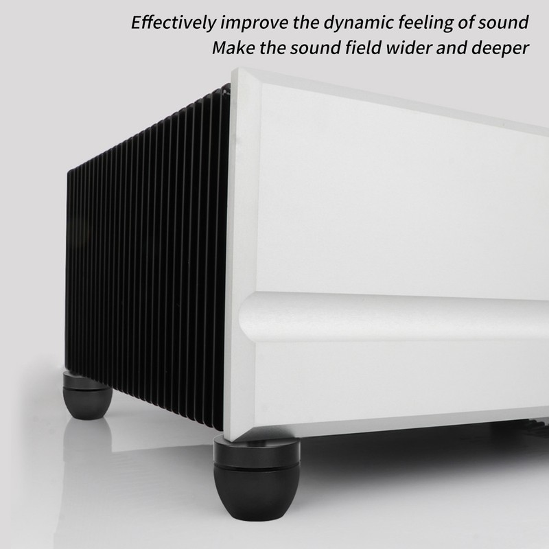 Speaker Isolation Stand Feet Set Aluminum Alloy Amplifier Base Pads