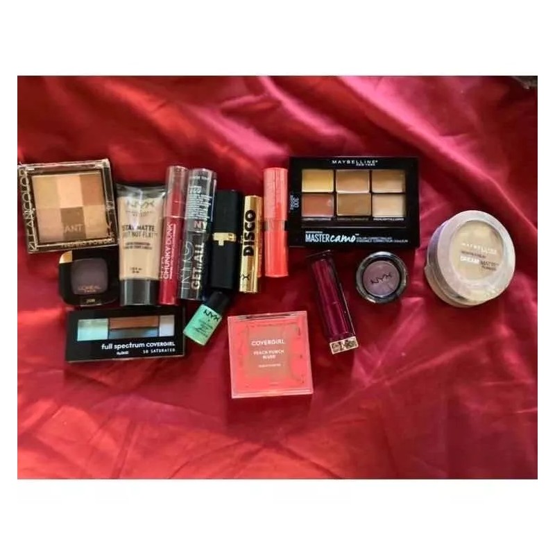 LOREAL-NYX-MAYBELLINE-BEAUTY CREATIONS Caja De Cosmeticos Misteriosa Nyx-loreal-maybelline Negocio!