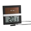 TFA 30.1038 Eco Solar Indoor/Outdoor Digital Thermometer - Black
