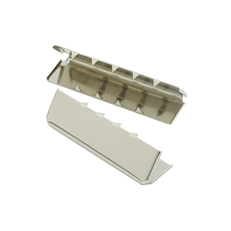 Bluemoona 100 Pcs - 1.5" 38mm Belt Buckle End Tip