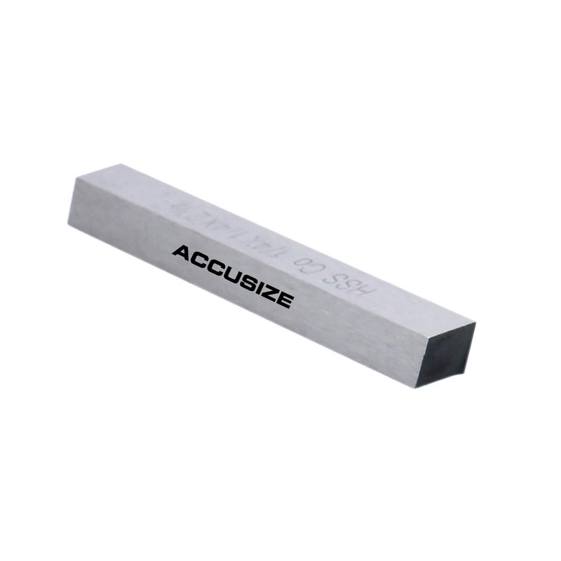 Accusize Industrial Tools 1/4'' x 1/4'' x 2-1/2'' (Width x