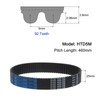 sourcing map HTD-5M Rubber Timing Belt 460mm Pitch Length x