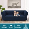 Turquoize Stretch Chesterfield Sofa Covers for Living Room Soft Sofa