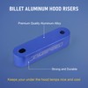 JDMSPEED Anodized Blue JDMSPEED Hood Spacer Hood Riser 3/4" Replacement