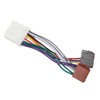 CD Player Connector, Flexible Radio ISO Wiring Harness Plastic Replacement