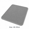 Double-Layer Cat Litter Mat for Indoor Cats – Waterproof Non-Slip