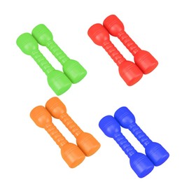 Kisangel 8pcs Fitness Dumbbell Dumbells Toddler Toys Kidcraft Playset Exercise Dumbbells Child Sports Barbell