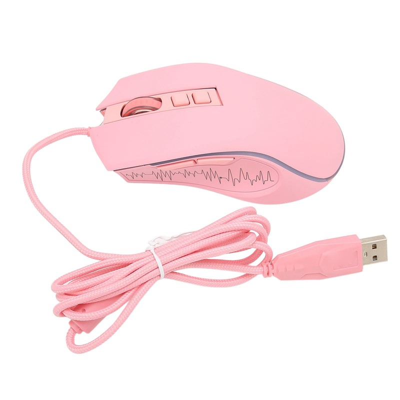 Gaming Mouse USB2.0 4 Adjustable DPI RGB Backlit Ergonomic Design