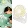 USB Desk Fan Wall Mounted Hanging Desk 3 in 1