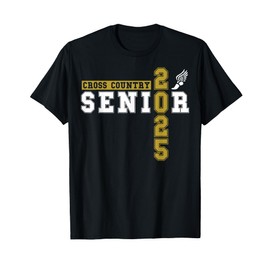 Cross Country Senior Night Senior 2025 Graduation Party 18 T-Shirt