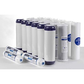 5 Stage RO Reverse Osmosis Water Filter Replacement, 21 pcs NSF 3 - 4 yr supply