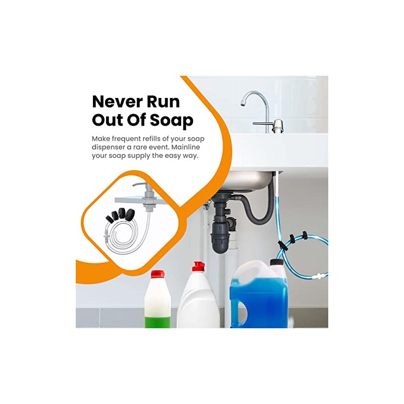 The Original Soap Dispenser Conversion Kit - Made in The