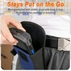 Large Scanner Holster, Rugged Vertical Carrying Case Pouch for Zebra