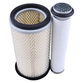 NETYANPI Inner Outer Air Filter Set 3824032M1 1805045M1 1688092M2 1670260M1 Compatible with Massey Ferguson 20B 20D 20E 20F 230 240 250 30E Tractors