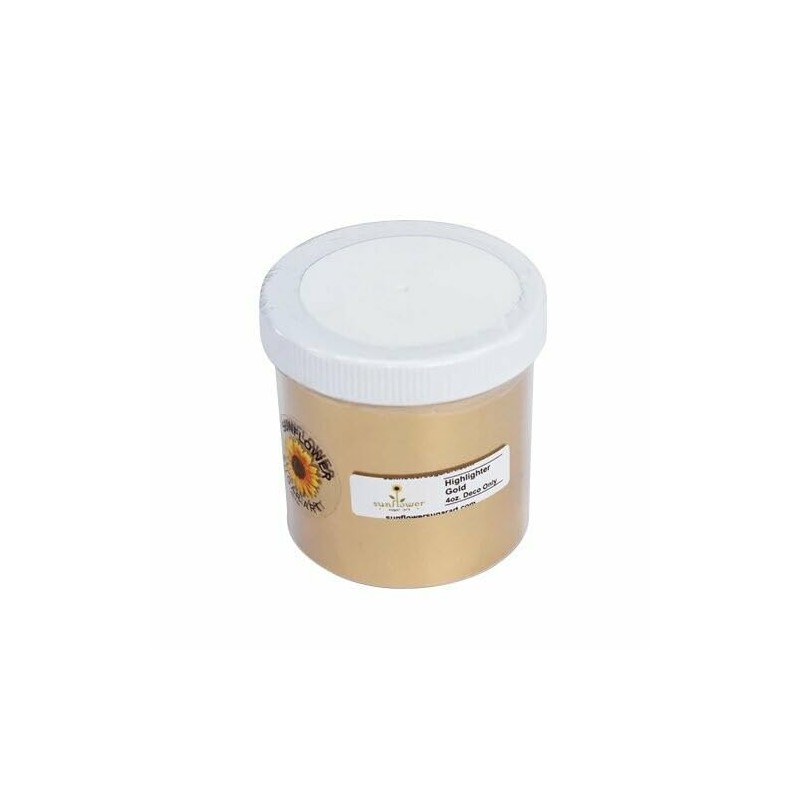 Matizador Sunflower Dorado Ultrabrillante para Decoración de Postres, Importado (Big