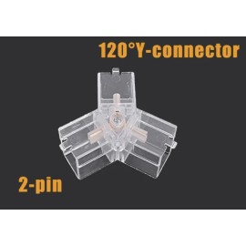 21 REPLACEMENT PARTS Hexagon LED Light Honeycomb Hex 8x16 2 Contact Y V T 90 Bar - Y Connector 120
