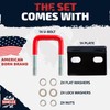 Vehiclex 2 Hitch Stabilizers for 1.25" to 2" Hitches –