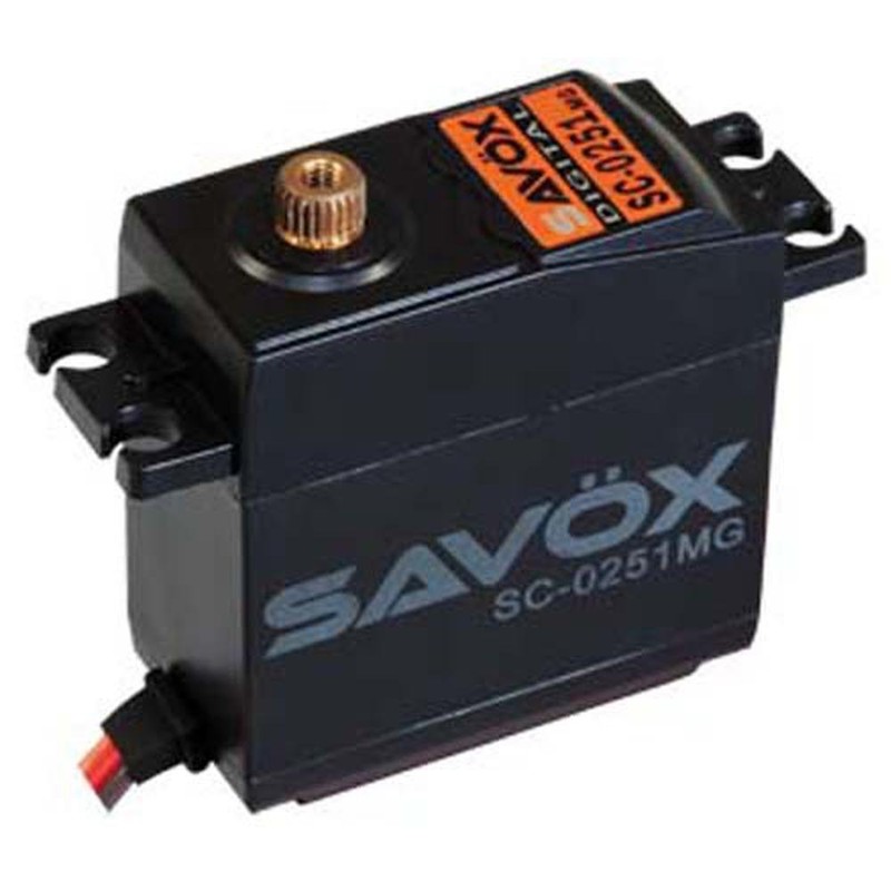 Savox SC-0251 High Torque Metal Gear Larger than Standard Digital