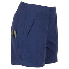 Guy Harvey Ladies Fishing Shorts, Navy, 8