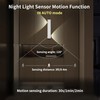 Motion Sensor LED Night Lights, 2500 mAh Rechargeable Battery Operated