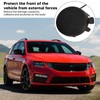 2PCS Front Bumper Tow Hook Cover 5E0807241 Replacement For OCTAVIA