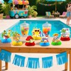 10 Pcs Summer Party Decorations,Summer Table Decorations Beach Party Decorations