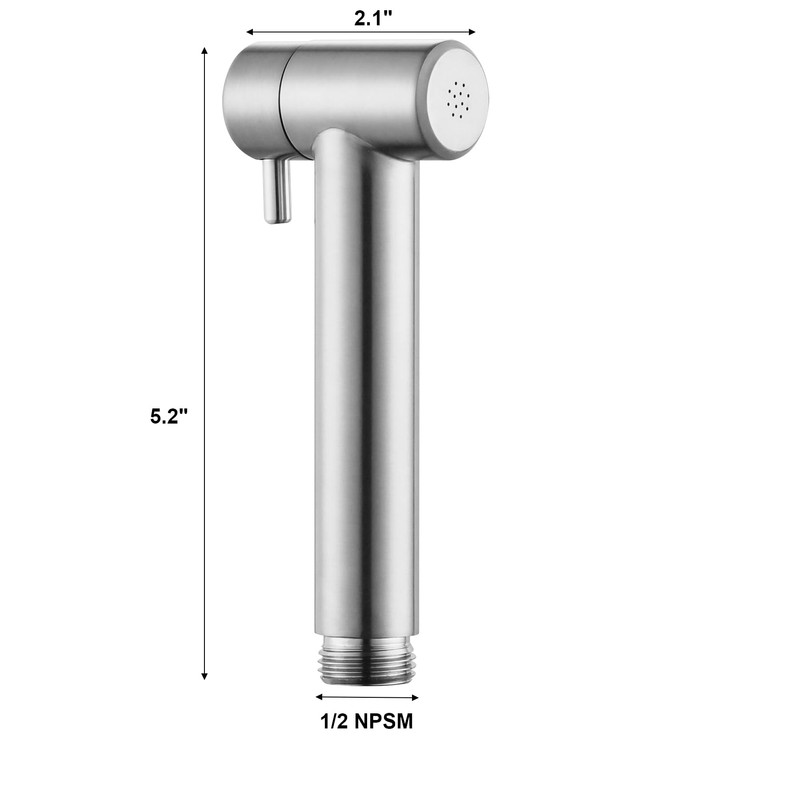 KWOCI Stainless Steel Handheld Bidet Sprayer