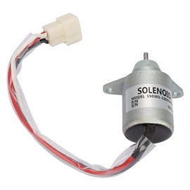 Solenoid Valve, 12V 1503ES-12S5SUC5S Diesel Fuel Engine Shut Off Stop Solenoid Valve Electromagnetic Valve Replacement Kit