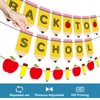 Back to School Pencil Banner, Pencil Apple Garland Banner First
