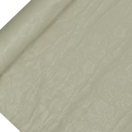 20" X 10 Yds Ivory Polyethylene Embossed Floral Foil
