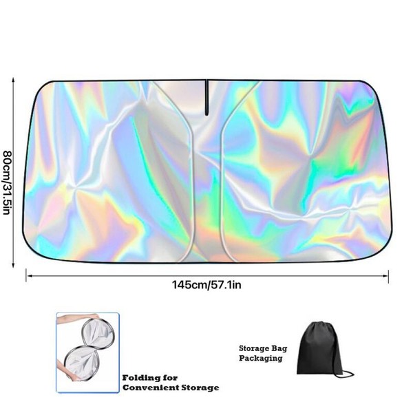 [2024 Upgrade] Car Windshield Laser Sunshade - Protect Car from