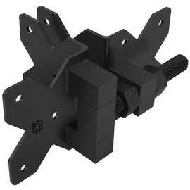 D&D Technologies DDSHDSS Stainless Steel Heavy Duty Gate Hinge. Non self-Closing. Fits Posts and gate Frames 4" deep or Greater, 2 Count
