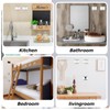 Queekay 4 Pcs Folding Hideaway Coat Hooks Heavy Duty Wall