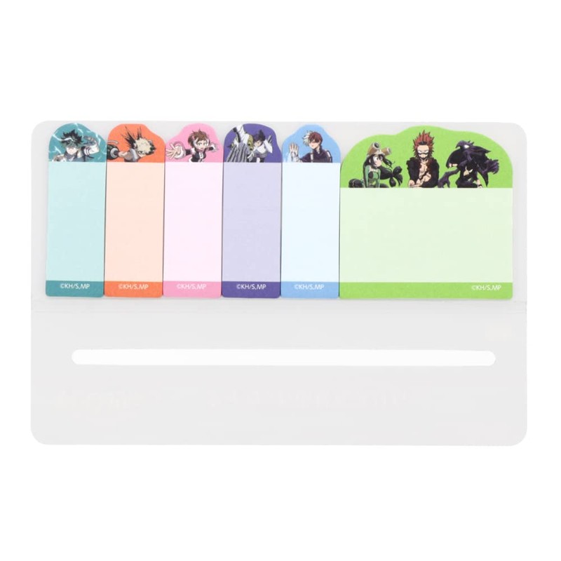 Sunstar Stationery S2836955 My Hero Academia Sticky Notes, Die-Cut Slim,